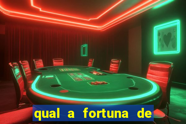 qual a fortuna de aloisio chulapa